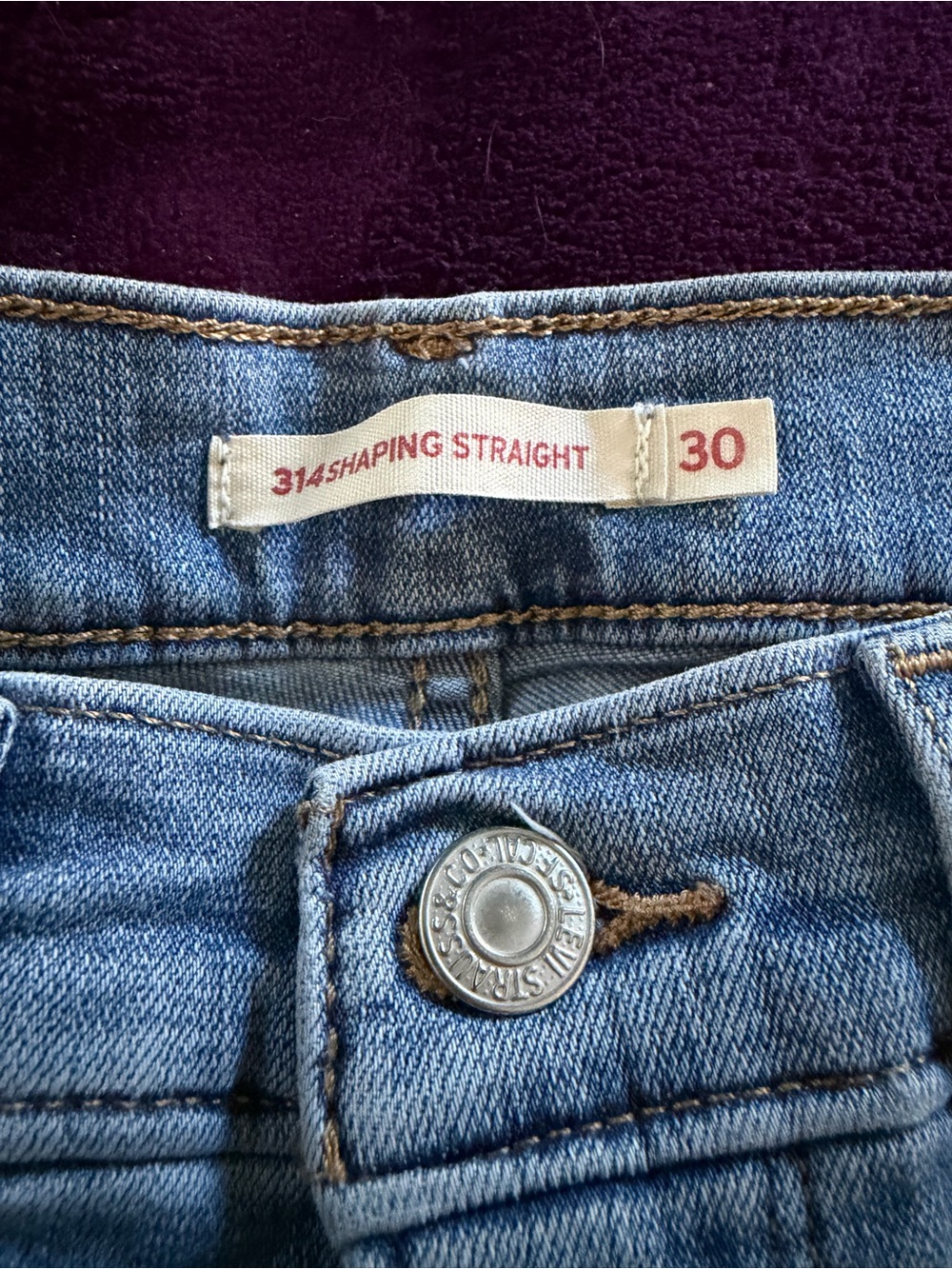 Levi’s denim jeans with stretch